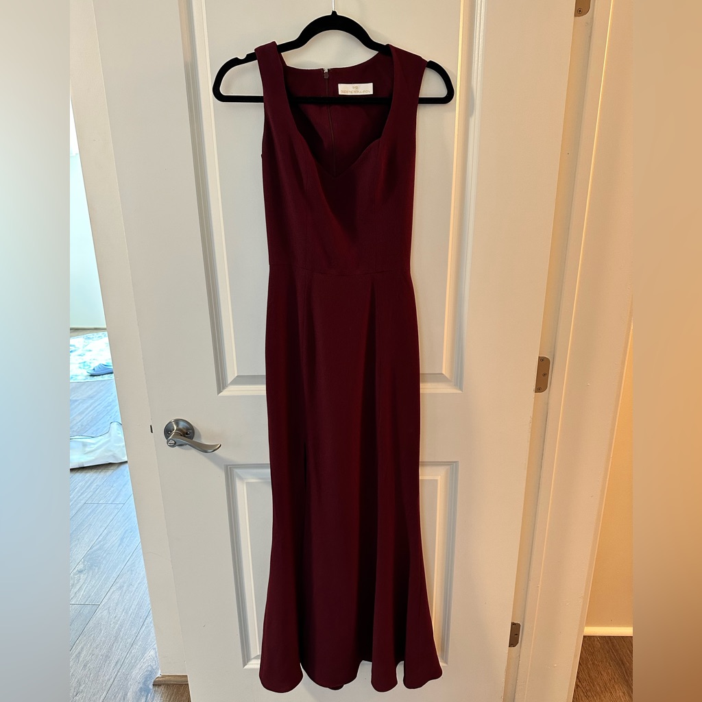 Dress The Population Monroe Side Slit Gown
